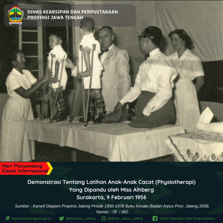 Demonstrasi Tentang Latihan Anak-Anak Cacat