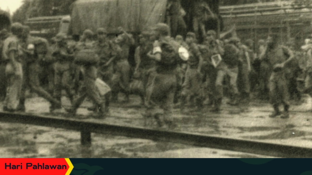 Para Anggota Sukarelawan Pembebasan Irian Barat