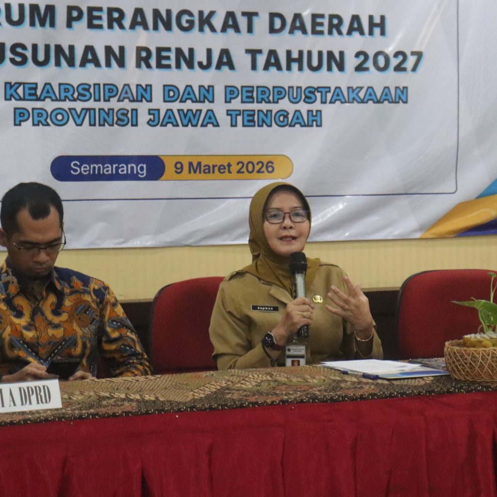 Forum Perangkat Daerah Dinas Arpus Jateng Bahas Kolaborasi